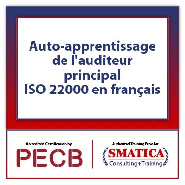 Auto-apprentissage de l'auditeur principal PECB ISO 22000 en français