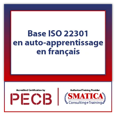 Base ISO 22301 en auto-apprentissage en français