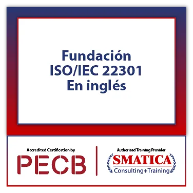 Fundación PECB ISO/IEC 22301 En inglés