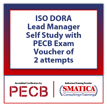 ISO DORA Lead Manager – Self Study with PECB Exam Voucher of 2 attempts